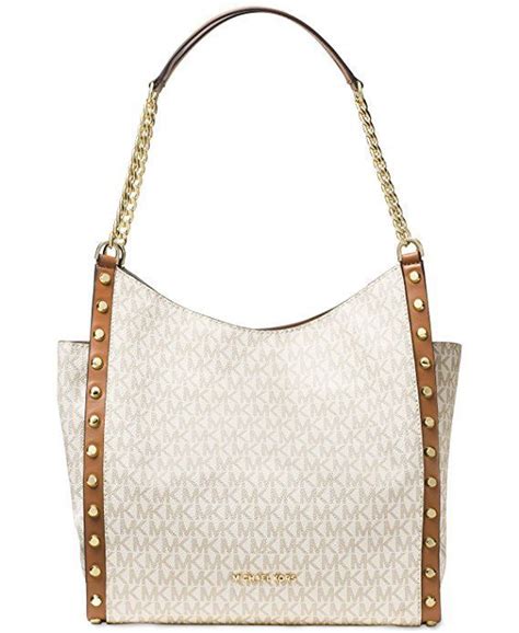 michael michael kors newbury medium chain shoulder tote